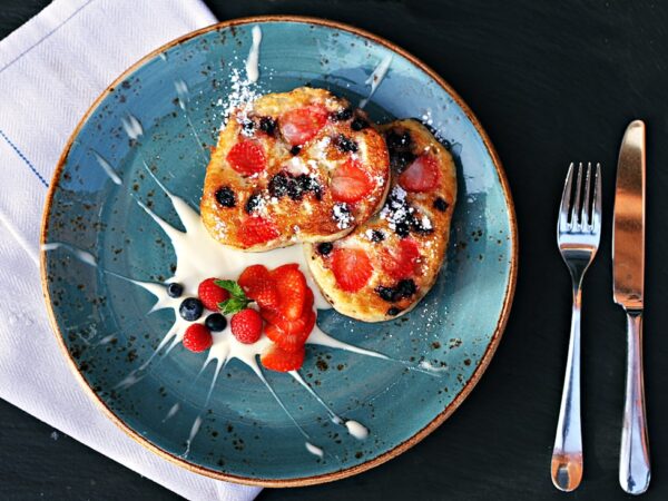 French Brioche French Toast with Spring Berries