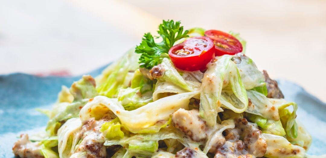 Käsespätzle with Green Salad