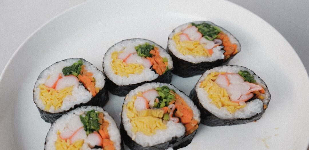 Korean Egg Roll Kimbap