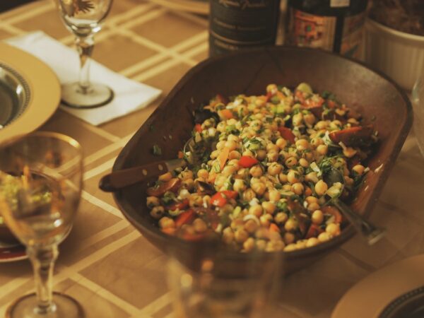 Moroccan Chickpea and Herb Salad