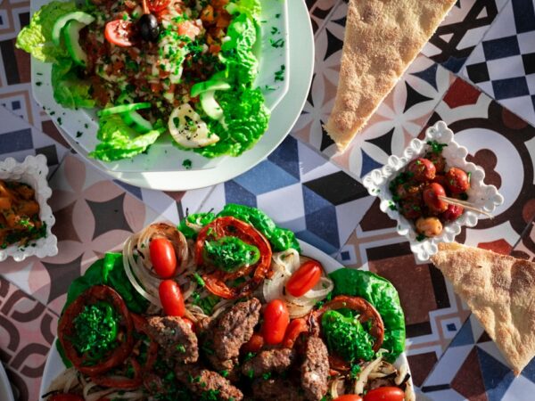 Moroccan Chickpea and Vegetable Salad