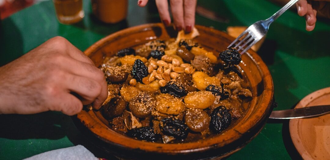 Moroccan Tagine with Lamb and Prunes