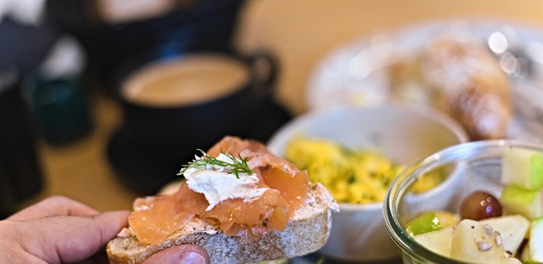 Bagel met Gerookt Zalm en Roomkaas