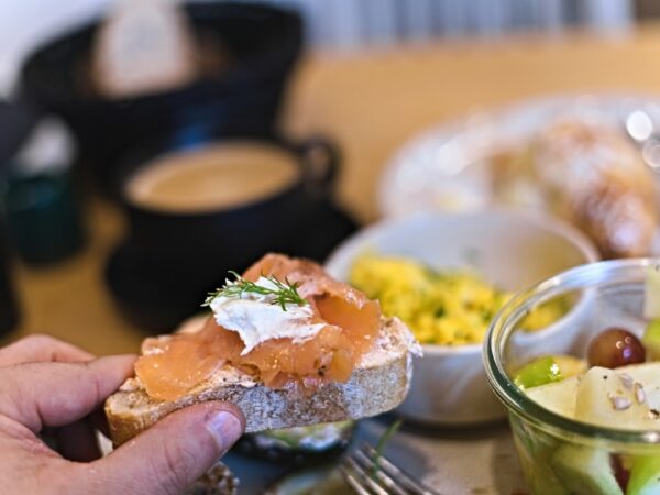 Bagel met Gerookt Zalm en Roomkaas