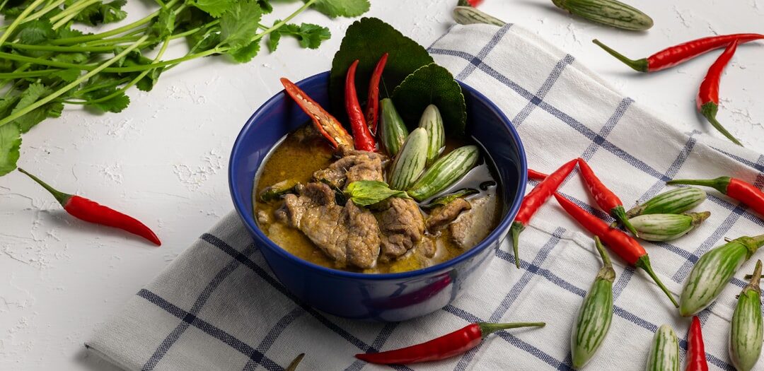Thaise Groen Curry met Kip