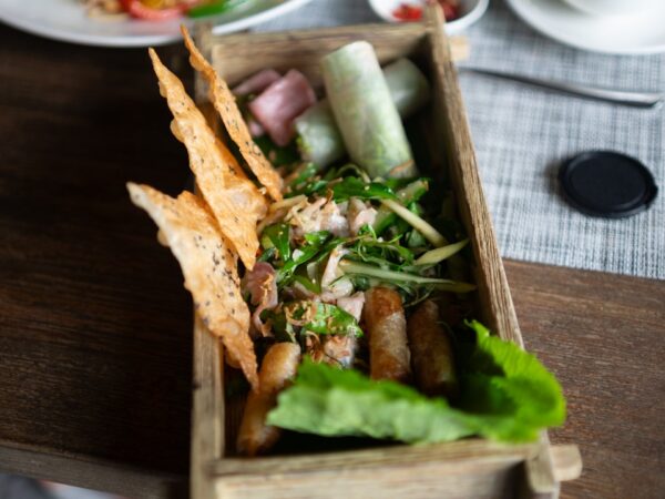 Vietnamese Lentesalade met Garnalen