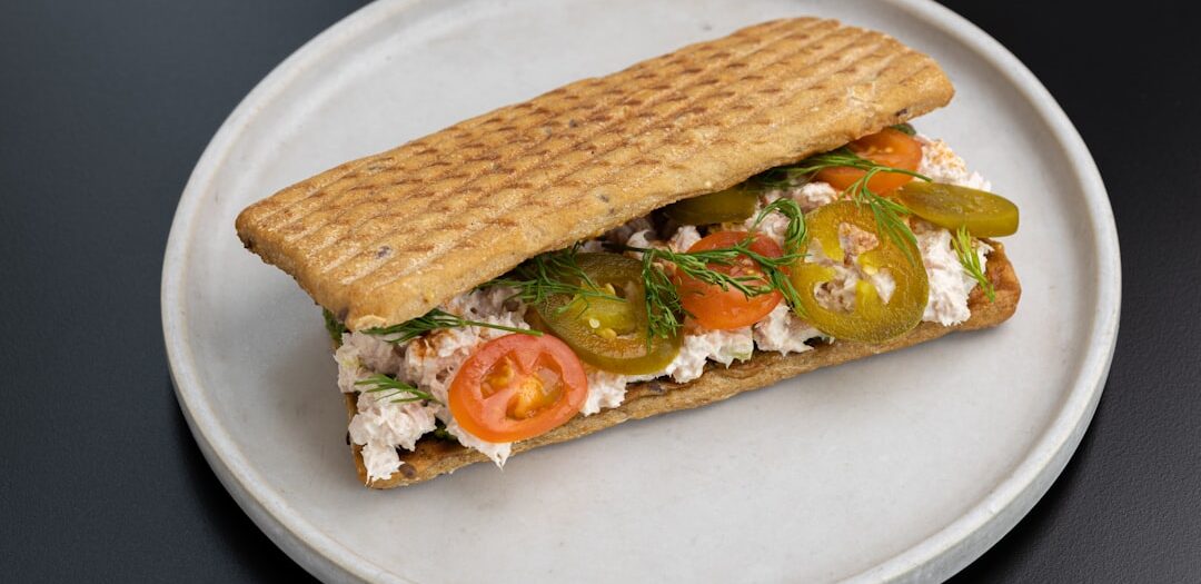 Caprese Chicken Salad Sandwich