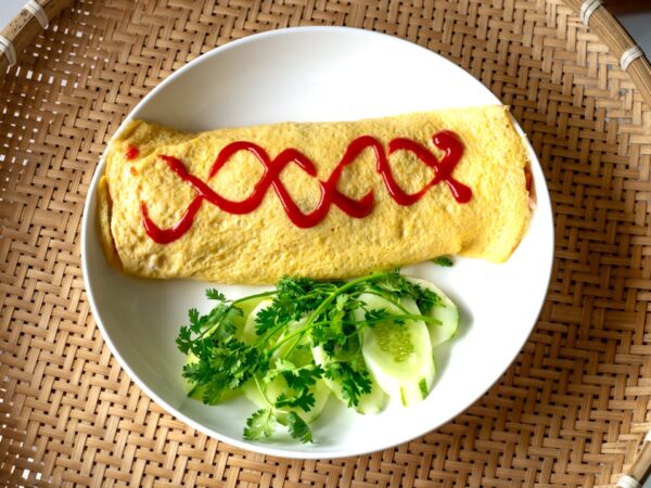 Korean Vegetable Egg Roll (Gyeran Mari)