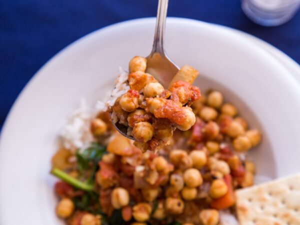 Lamb and Chickpea Stew (Yakhnet Hummus)