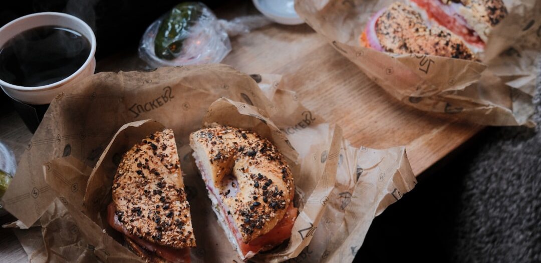 Smoked Salmon and Cream Cheese Sandwich