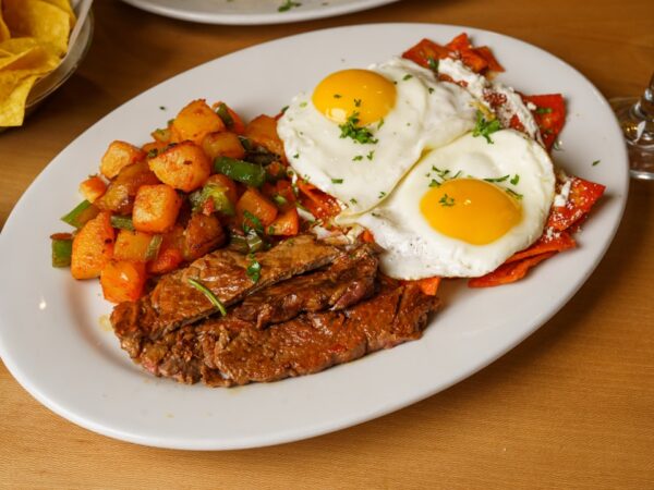 Chilaquiles with Eggs
