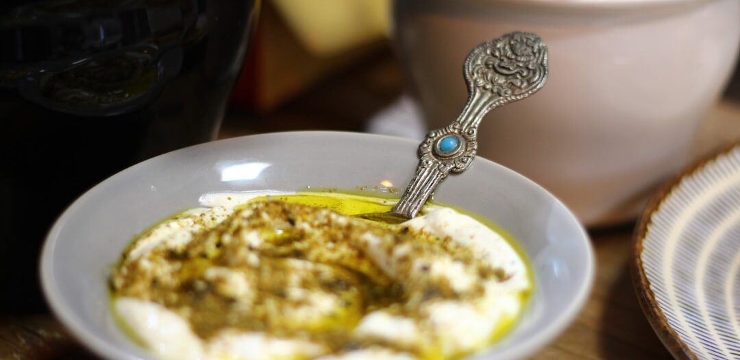 Labneh with Za’atar and Olive Oil