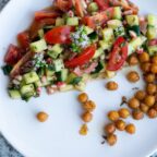 Moroccan Tomato and Chickpea Salad