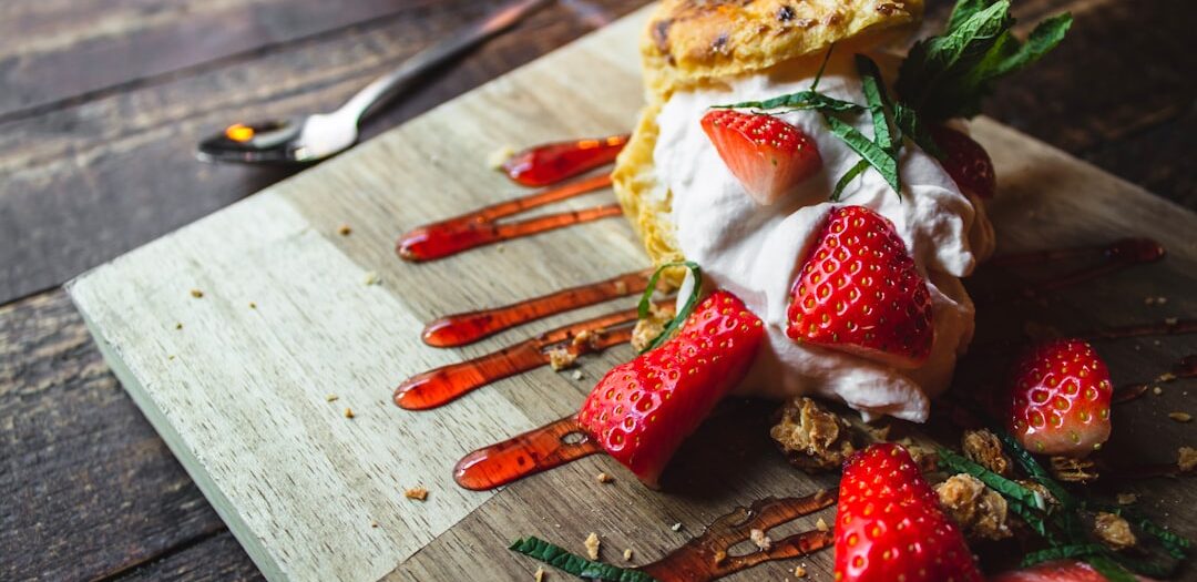 Strawberry and Cream Scones