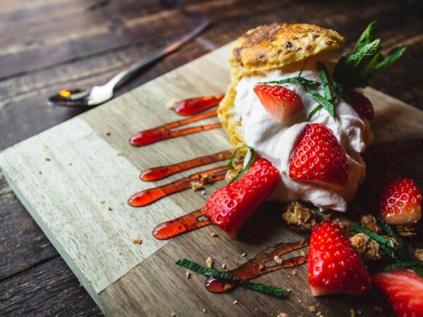 Strawberry and Cream Scones