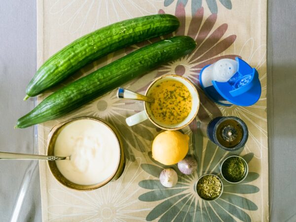 Cucumber and Yogurt Salad with Cumin