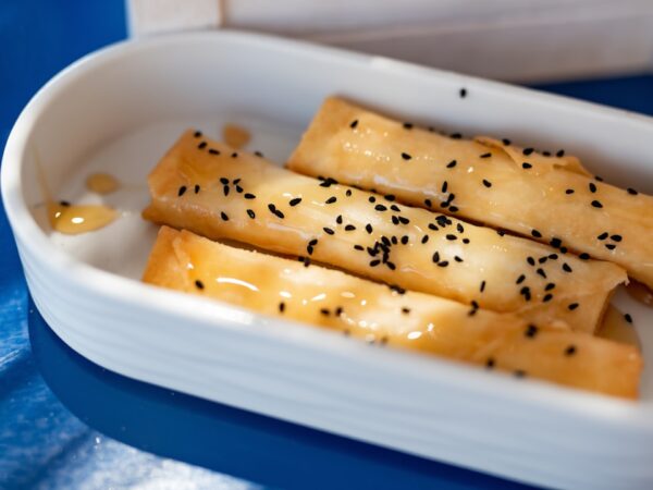 Greek Feta and Honey Pastry