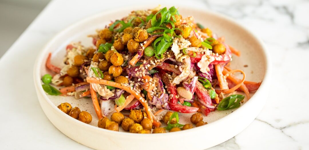 Moroccan Chickpea Salad with Preserved Lemon