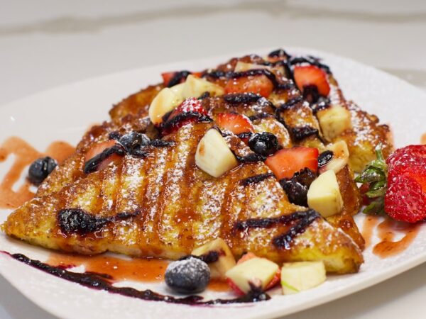 Panettone French Toast with Summer Berries