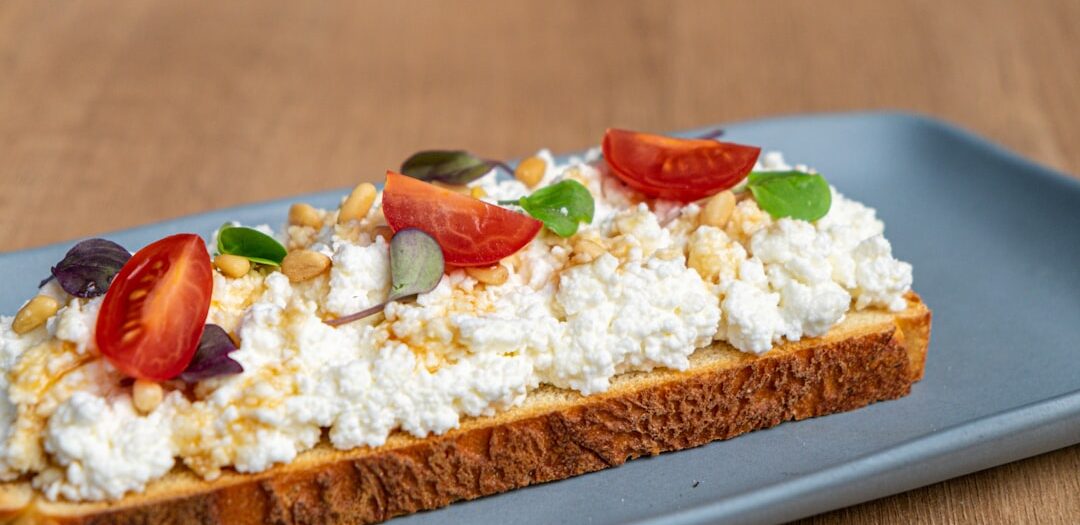 Greek Honey Feta Toast