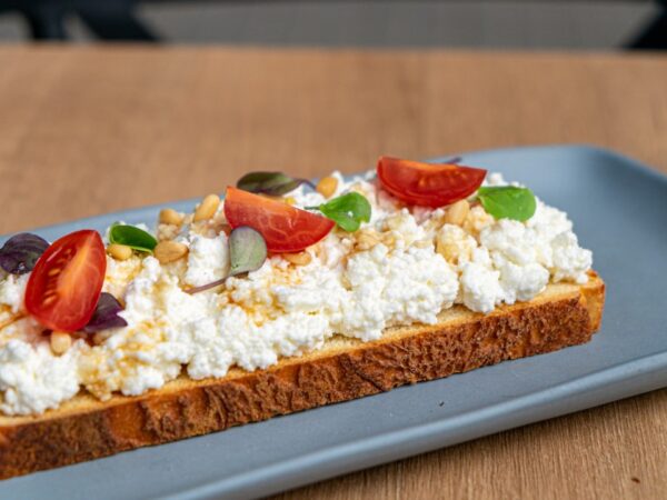 Greek Honey Feta Toast