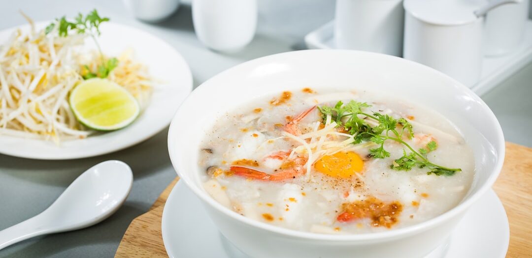 Thai Crispy Rice Porridge (Khao Tom)