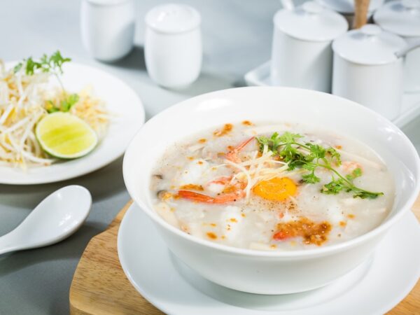 Thai Crispy Rice Porridge (Khao Tom)