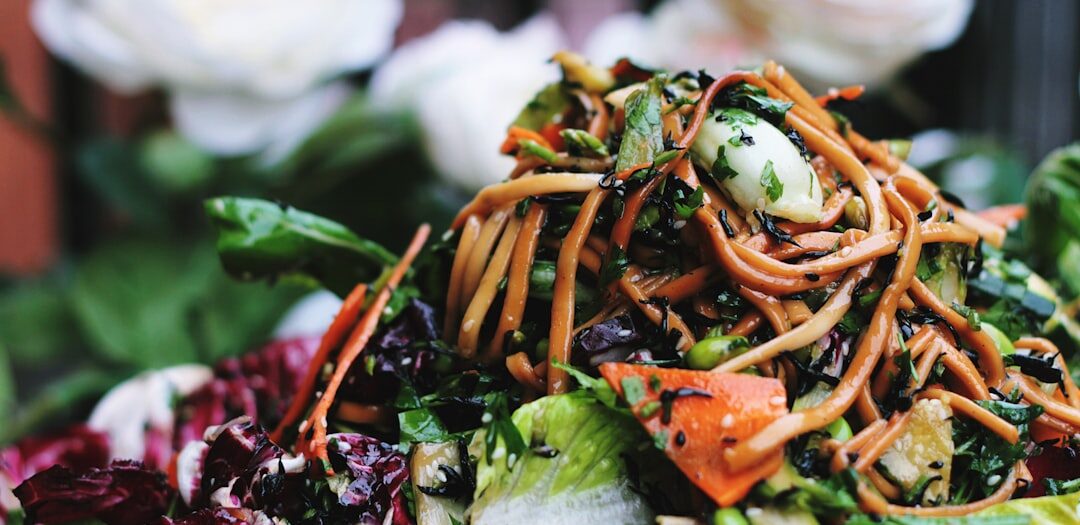 Autumn Vegetable Soba Noodle Salad