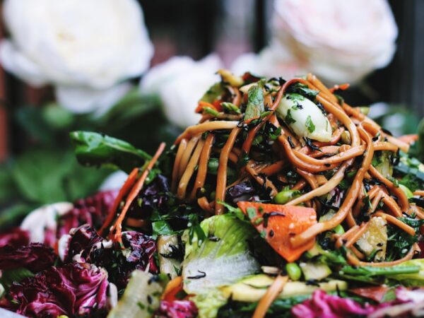 Autumn Vegetable Soba Noodle Salad