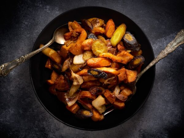Autumn Vegetable and Chicken Soumen