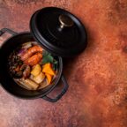Panela Quente de Carne e Cogumelos