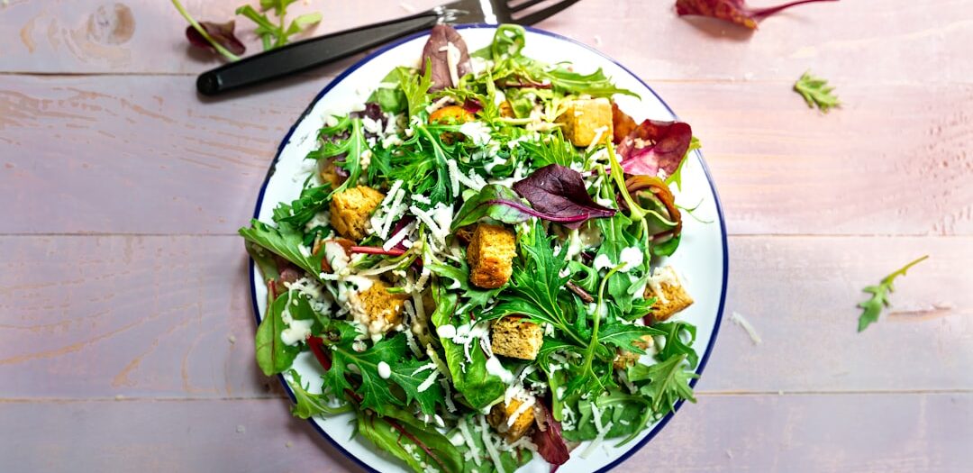 Spanish Autumn Salad with Roasted Pumpkin and Jamón